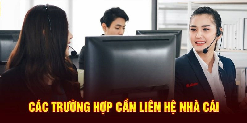 Khi cần giải đáp thắc mắc hay hỗ trợ kỹ thuật anh em có thể liên hệ nhà cái